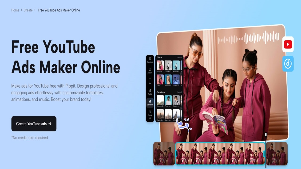 How Pippit AI CapCut Helps You Create YouTube Ads for Free